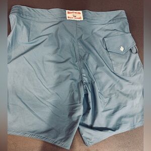 Birdwell Beach Britches Blue Size 38 Board Shorts Surfing Made in USA